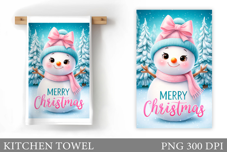 Cute Snowman Clipart Image 5