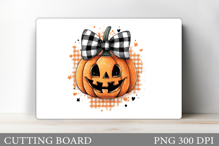 Halloween Pumpkin Cutting Board. Halloween Cutting Board