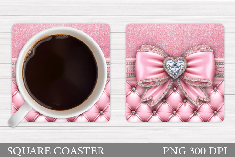 Bow Coaster Design. Bow Sublimation
