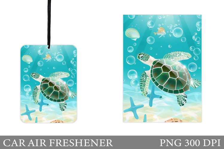 Turtle Car Air Freshener. Sea Car Air Freshener