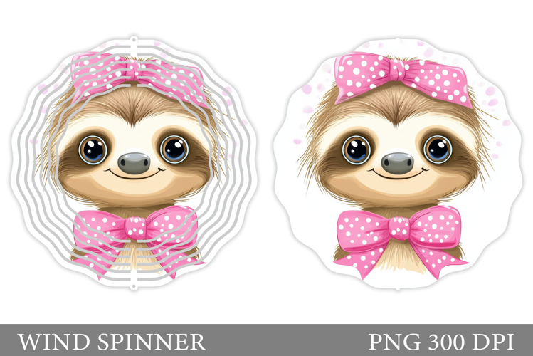 Cute Sloth Clipart Image 8