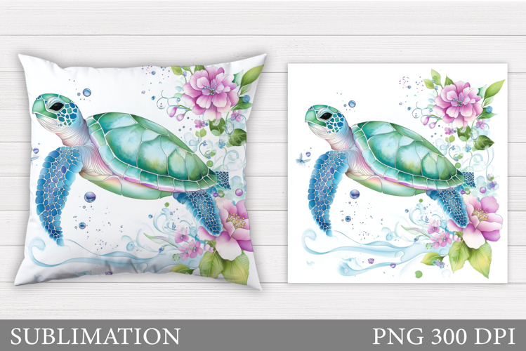Cute Turtle Clipart Image 19