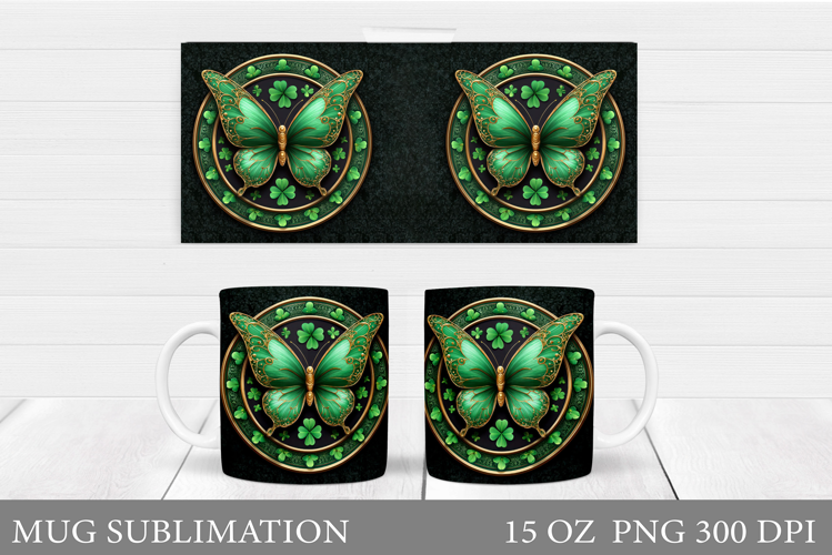 Butterfly Mug Design. Butterfliy Mug Sublimation