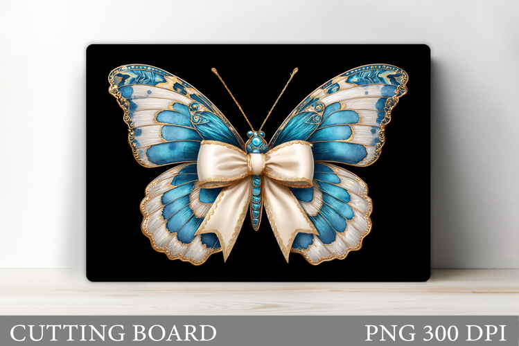 Butterfly Cutting Board. Butterfly Sublimation example image 1