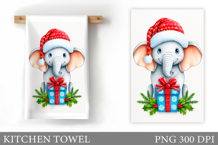 Cute Elephant Clipart Image 10