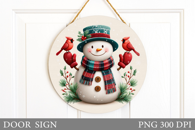 Christmas Snowman Clipart Image 20
