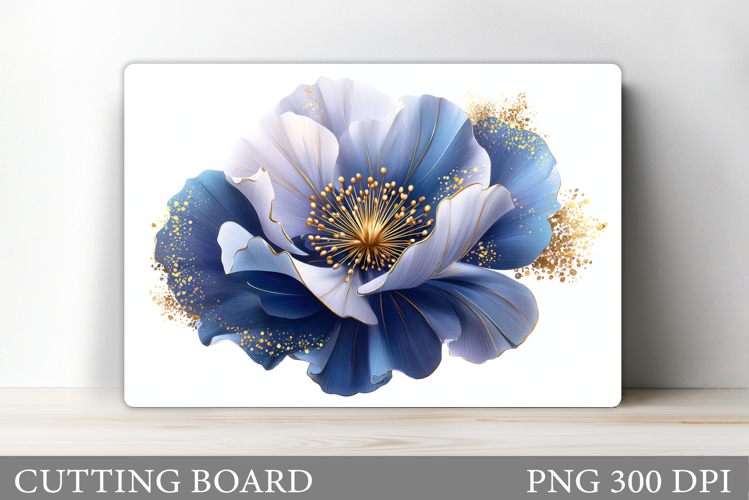 Flower Cutting Board. Floral Cutting Board Sublimation