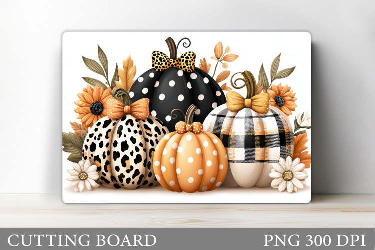 Pumpkin Cutting Board Design. Pumpkin Sublimation