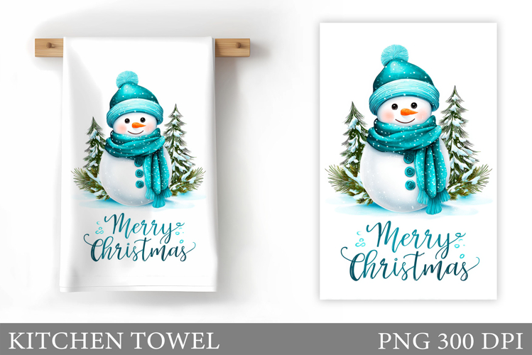 Cute Snowman Clipart Image 9