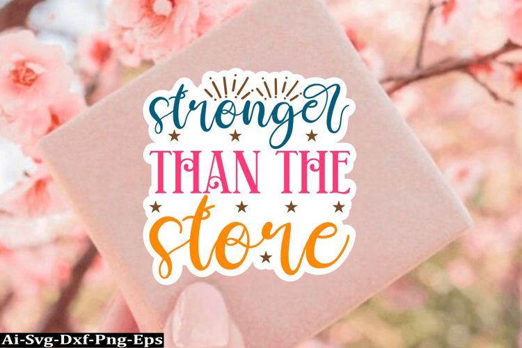 Inspirational Sticker Svg Design, motivational quotes