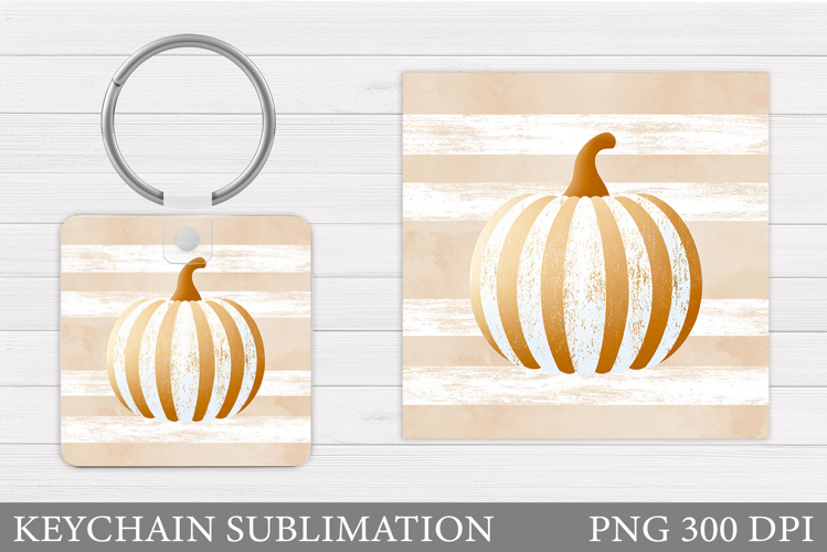 Pumpkin Keychain Design. Pumpkin Sublimation