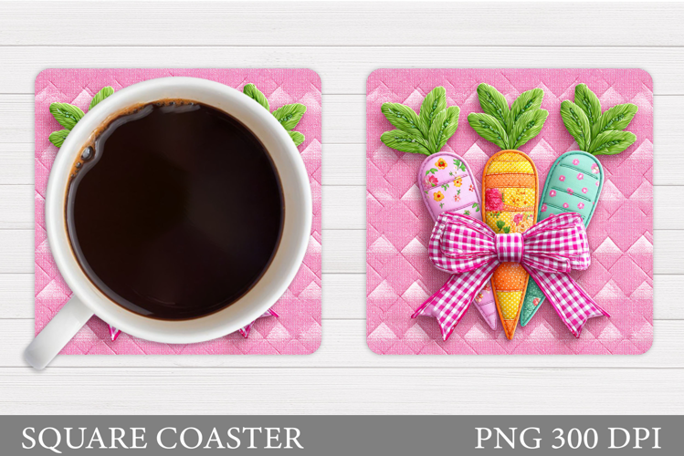 Carrot Coaster Design. Carrot Sublimation