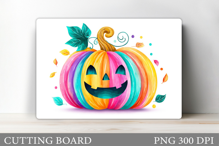 Halloween Pumpkin Cutting Board. Halloween Cutting Board