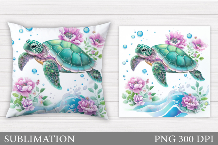 Cute Turtle Clipart Image 18