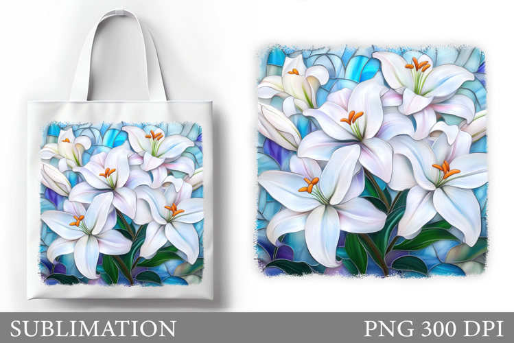 Flowers Tote Bag Sublimation. Flowers Sublimation