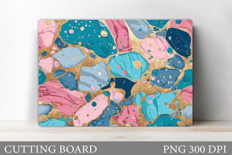 Abstraction Cutting Board Design. Abstraction Sublimation