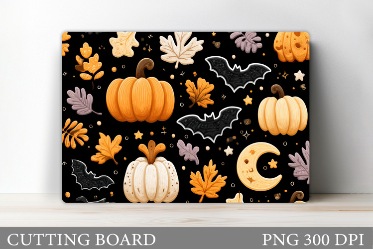Halloween Cutting Board Design. Halloween Sublimation