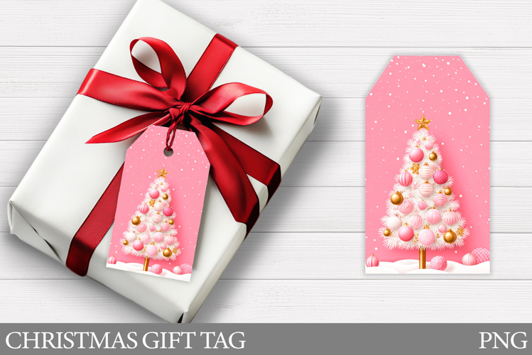 Christmas Gift Tag Printable. Christmas Tree Gift Tag Design