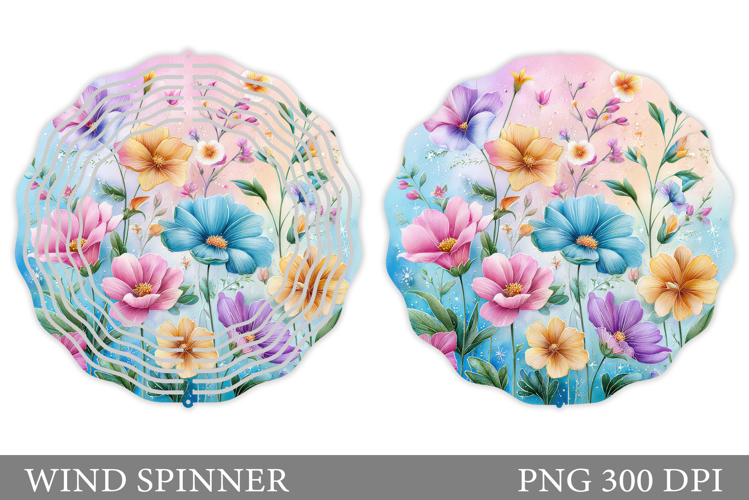 Watercolor Flowers Image 14