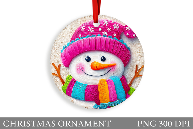 Snowman Sublimation Image 8