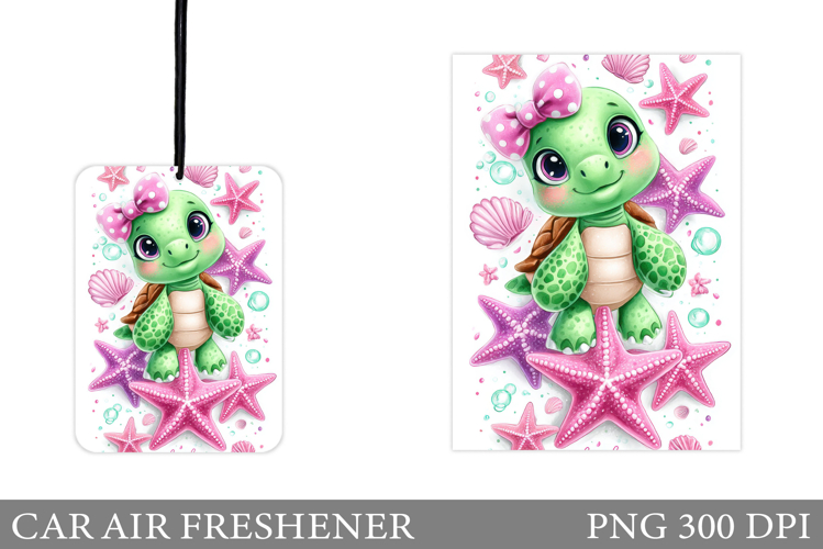 Turtle Car Air Freshener. Sea Car Air Freshener