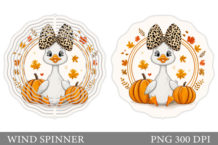 Fall Goose Wind Spinner. Fall Wind Spinner Sublimation