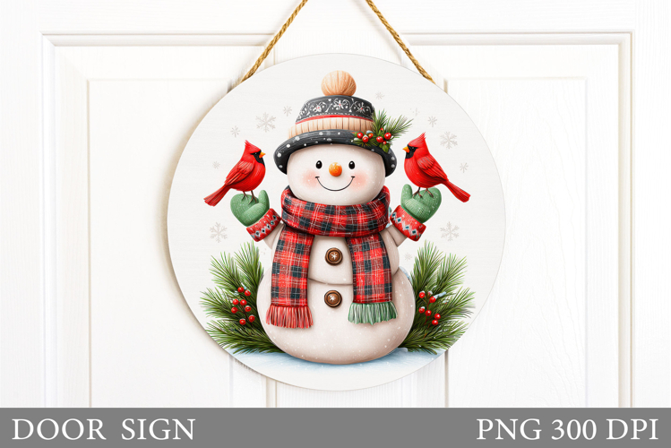 Christmas Snowman Clipart Image 19