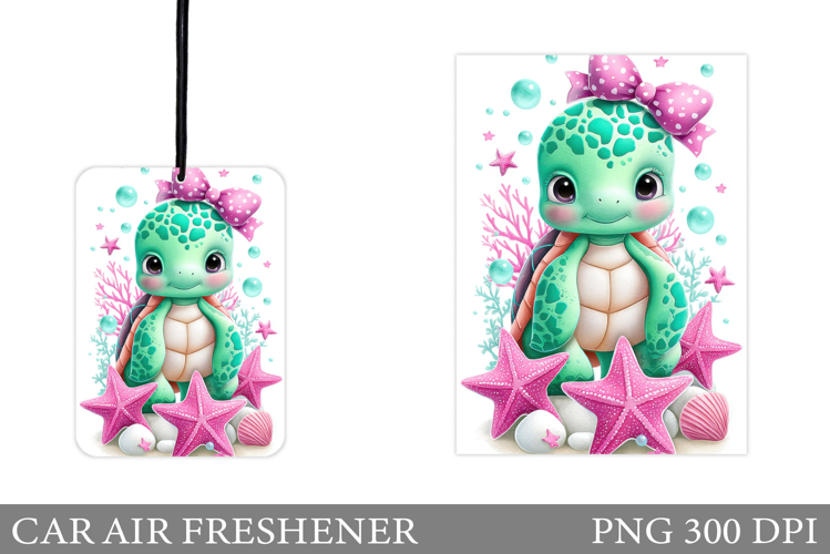 Turtle Car Air Freshener. Sea Car Air Freshener