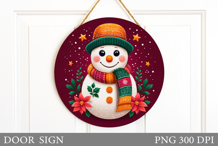 Christmas Snowman Clipart Image 21
