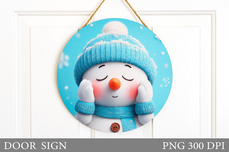 Cute Snowman Clipart Image 20