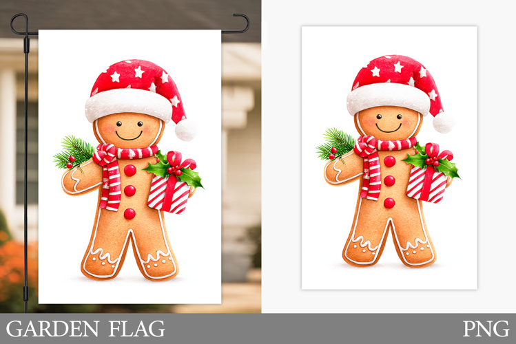 Gingerbread Kitchen Towel. Christmas Kitchen Towel Design