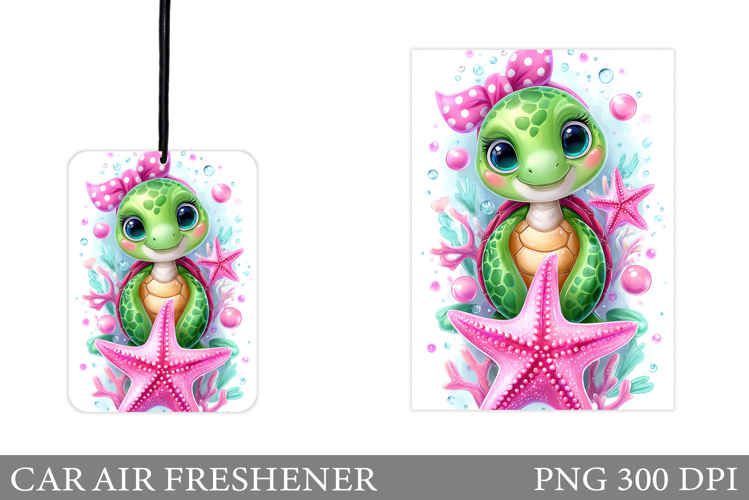 Turtle Car Air Freshener. Sea Car Air Freshener