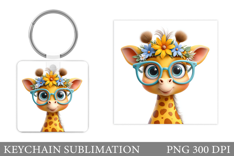 Cute Giraffe Clipart Image 12
