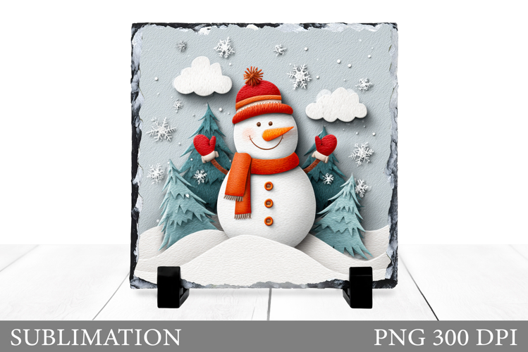 Christmas Snowman Clipart Image 11