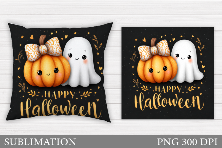 Halloween Pillow Sublimation. Halloween Sublimation