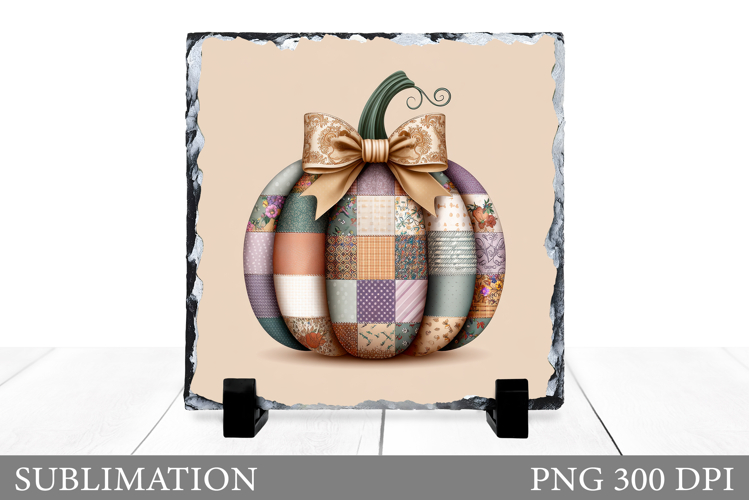 Fall Pumpkin Sublimation. Fall Pumpkin Slate Sublimation