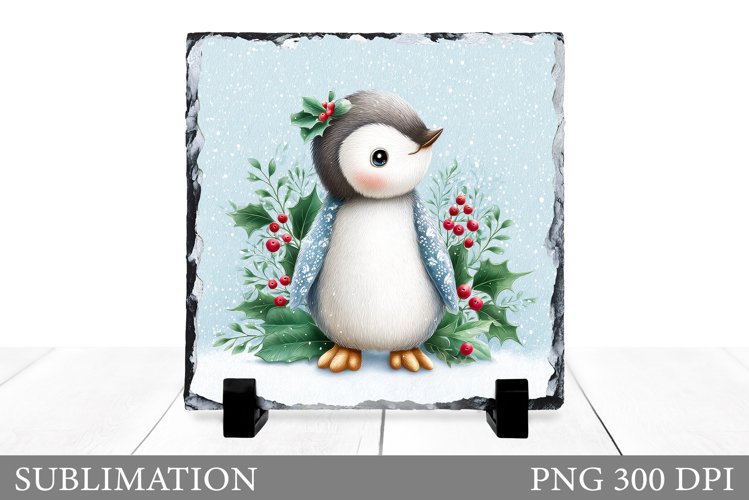 Christmas Penguin Clipart Image 24