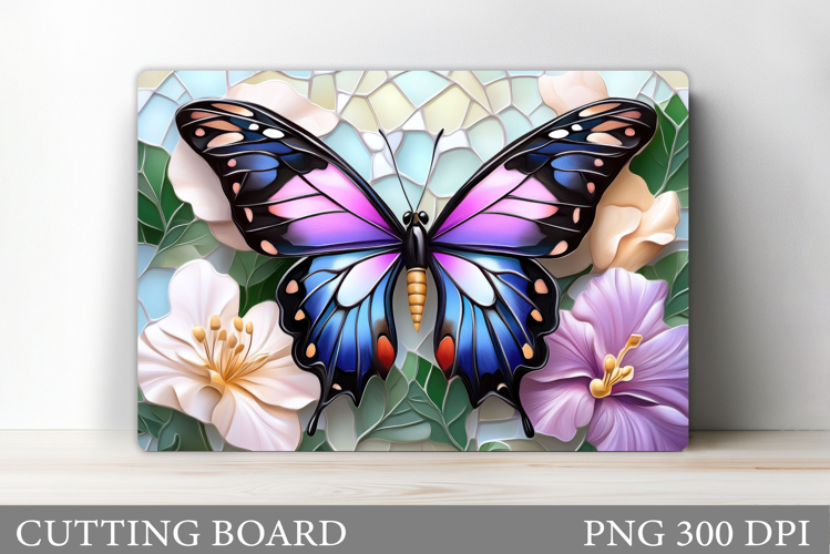 Butterfly Cutting Board Design. Butterfly Sublimation