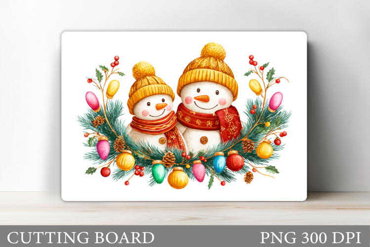 Snowman Sublimation Image 2