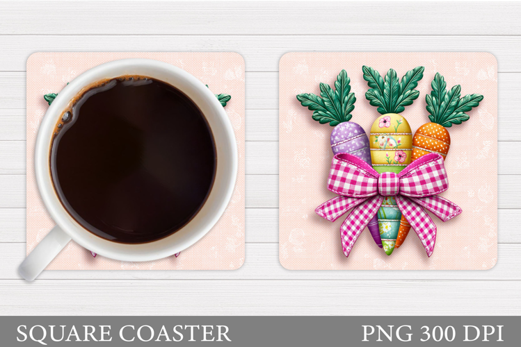 Carrot Coaster Design. Carrot Sublimation