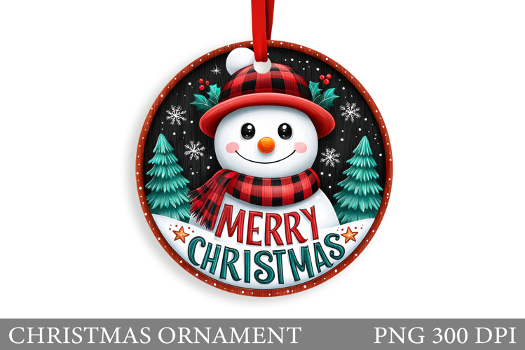 Cute Snowman Clipart Image 6