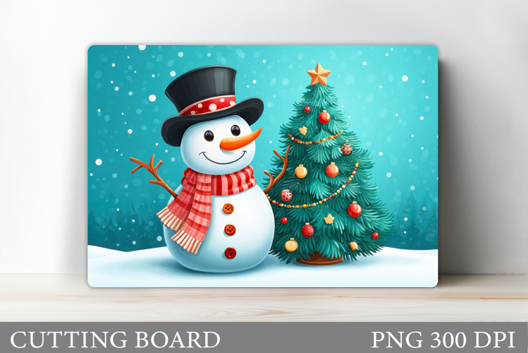 Cute Snowman Clipart Image 5