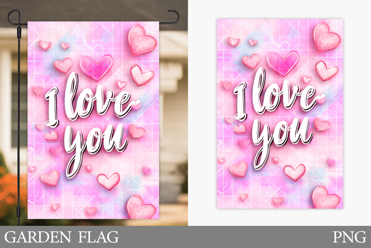 Garden Flag Sublimation Designs