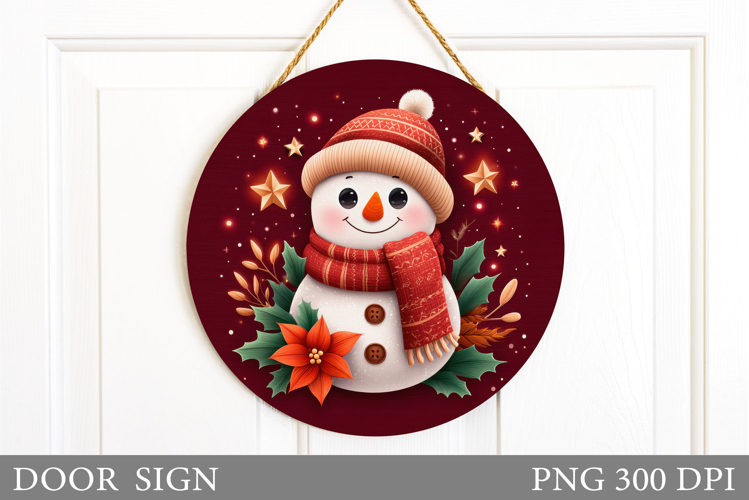 Christmas Snowman Clipart Image 22