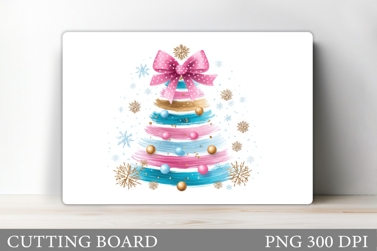 Christmas Tree Cutting Board. Christmas Tree Sublimation