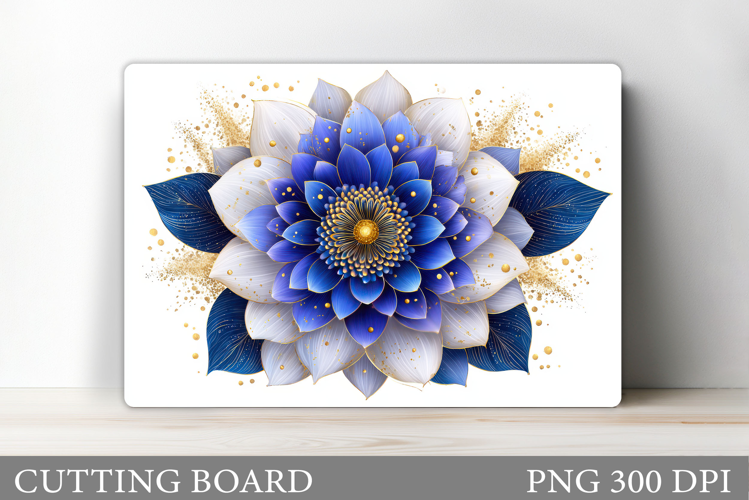 Flower Cutting Board. Floral Cutting Board Sublimation
