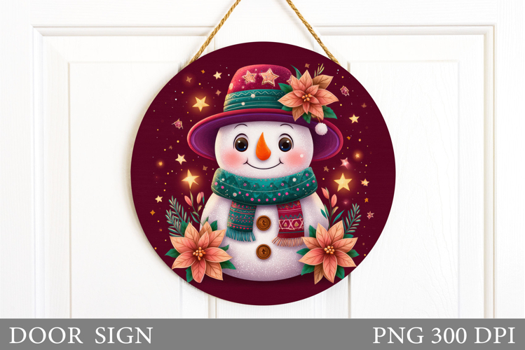 Christmas Snowman Clipart Image 5