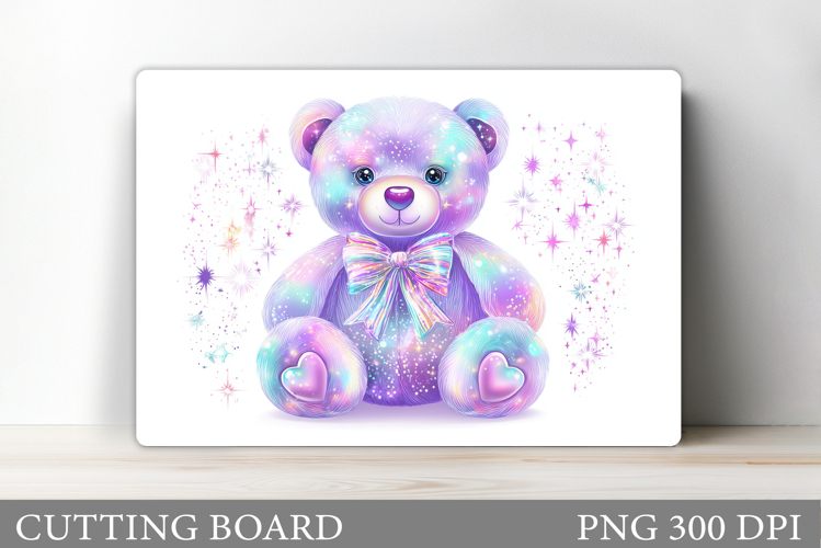 Valentines Bear Cutting Board. Valentines Cutting Board