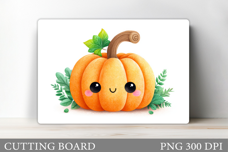 Pumpkin Kitchen Cutting Board. Cute Pumpkin Cutting Board