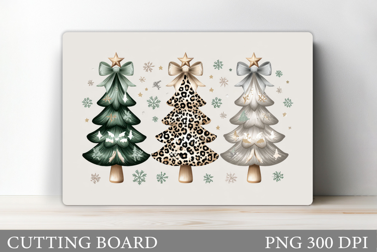 Christmas Tree Cutting Board. Kitchen Cutting Board Design